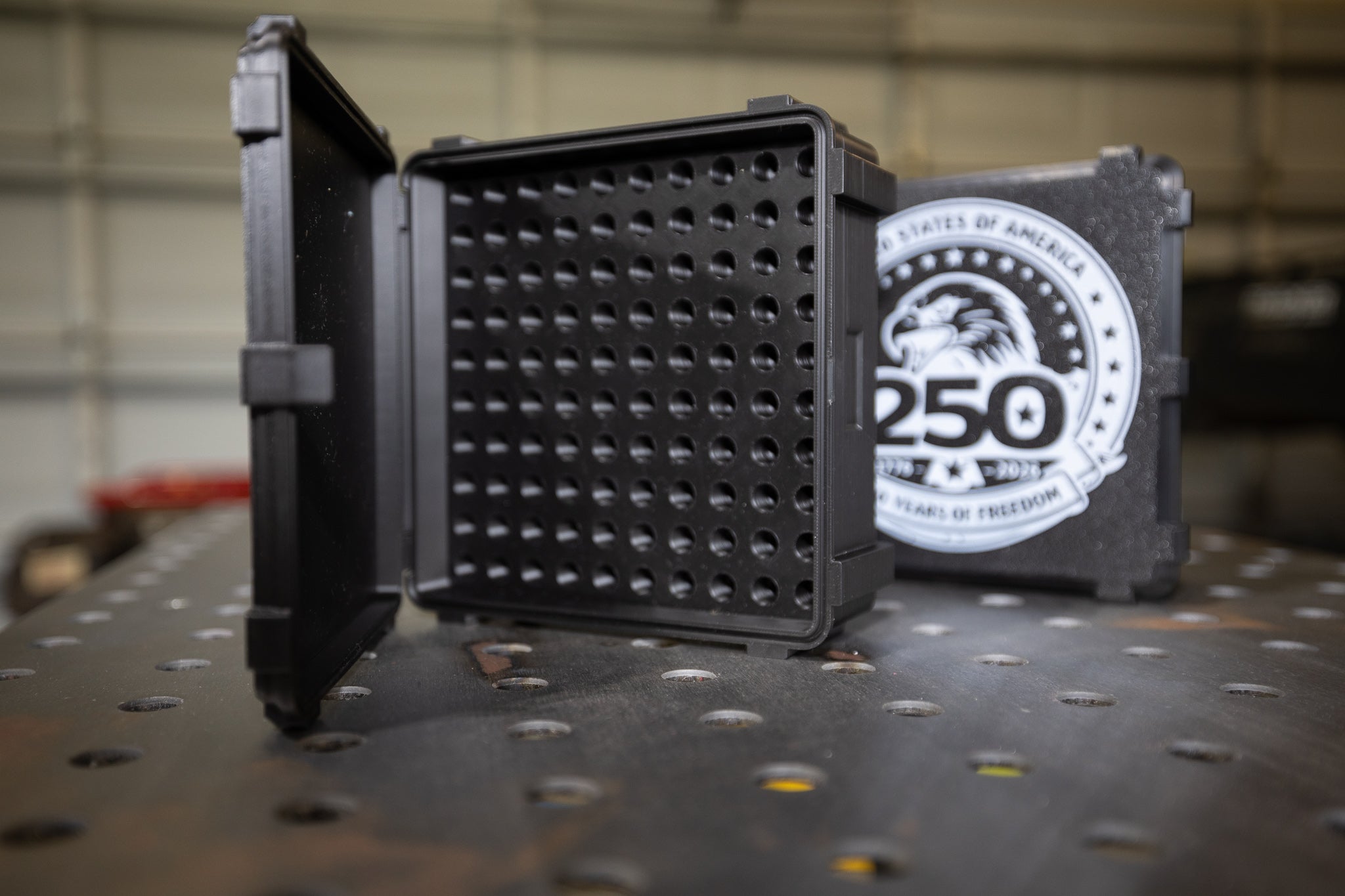 3D Print Download- 250th Anniversary Tactical Ammo Box-Storage Case – 3D Print Download